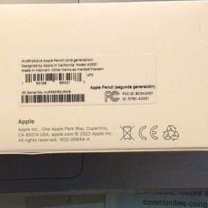 Apple Pencil (2nd Generation) - NIB